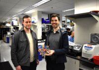 Archon Biosciences co-founders James Lazarovits and George Ueda